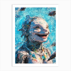 Mermaid 3 Art Print