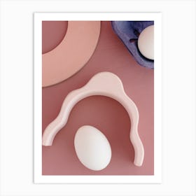 Egg Holder Art Print