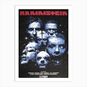 Rammstein Poster Sehnsucht Movie Art Print