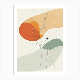 Abstract Flower 20 Art Print