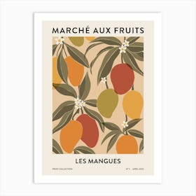 Fruit Market - Mangoes Art Print