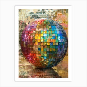 Disco Ball 9 Art Print