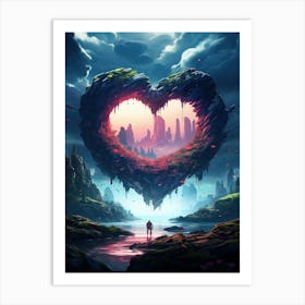 Heart Of The City 1 Art Print