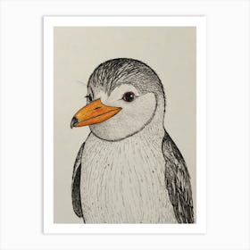 Penguin 2 Art Print