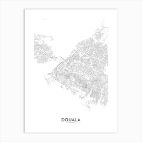 Douala Art Print