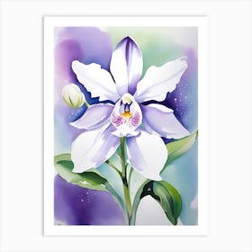 Orchid Painting Art Print