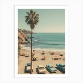 California Beach 2 Art Print