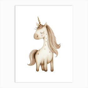 Unicorn Wall Art 1 Art Print