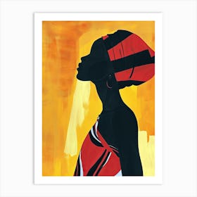 Tribal Dance |The African Woman Series Art Print