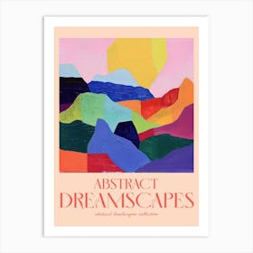 Abstract Dreamscapes Landscape Collection 30 Art Print