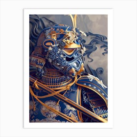 Stormtropper As A Vintagepunk Samurai 10 Art Print