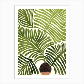 Palm Leaves 1 Art Print