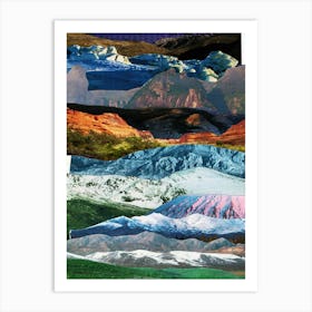 Day In The Mountains Art Print