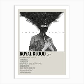 Royal Blood 2014 Poster 1 Art Print