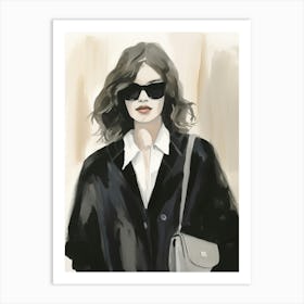 Portrait Of A Woman Art Print