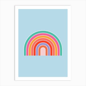 Colorful Rainbow 1 Art Print