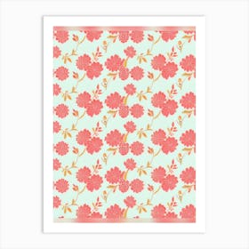 Floral Pattern 16 Art Print