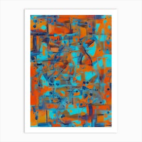 Abstract Painting 840 Art Print