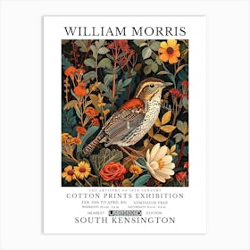 William Morris Exhibitions Birds Series 37 Art Print