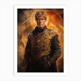 Robert Redford (3) Art Print