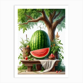 Watermelon Art Print