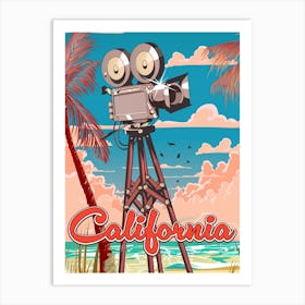 California at the Movies Art Print