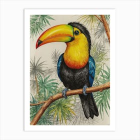 Toucan 20 Art Print