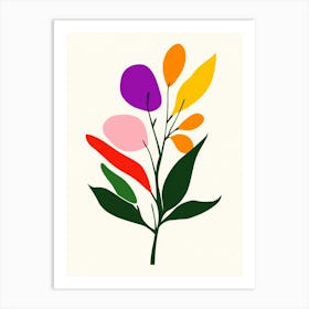 Colorful Flower 1 Art Print