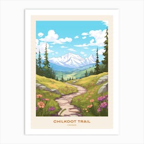 Chilkoot Trail Canada 2 Hike Poster Art Print