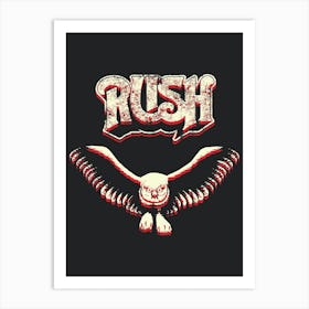 Rush Logo Art Print