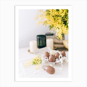 Easter Eggs 128 Art Print