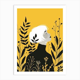 Illustration Of A Woman 25 Art Print