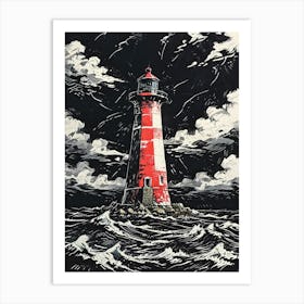 Lighthouse 3 Art Print