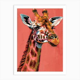 Giraffe 179 Art Print