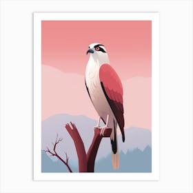 Minimalist Osprey 3 Illustration Art Print