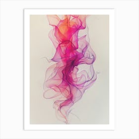 Smoke Art Print