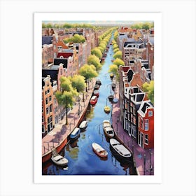 Amsterdam Canal Art Print