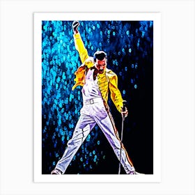 Freddie Mercury 5 Art Print
