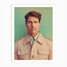 Tom Cruise Maverick Fashion Art Art Print