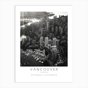 Vancouver Landscape Canada Art Print