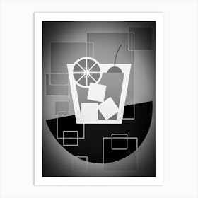 Cocktail In A Glass Art Print