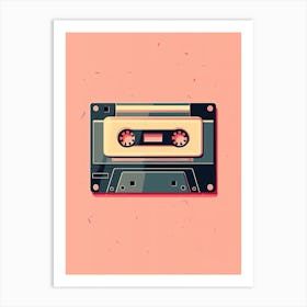 Cassette Art Print Art Print