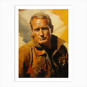 Paul Newman (2) Art Print