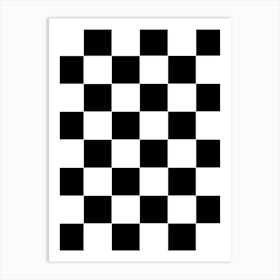 Chessboard Art Print