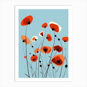 Poppies 82 Art Print