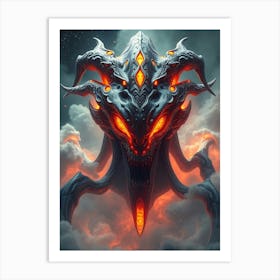 Demon Head Poster