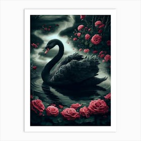 Black Swan Art Print