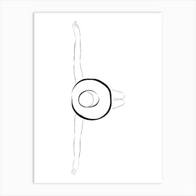 Swan Dive Art Print