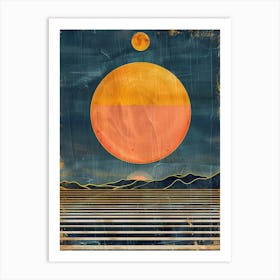 Sunset 4 Art Print