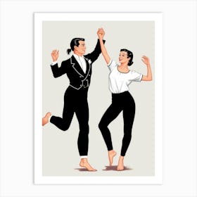 Dancers Art Print